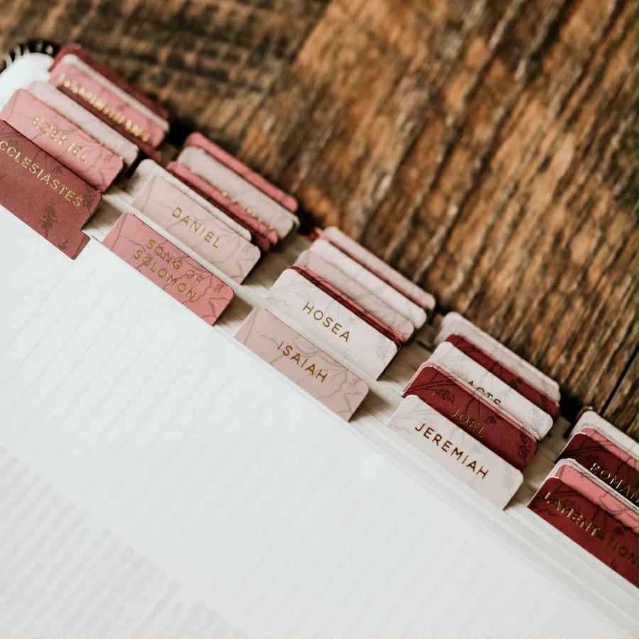 Rose Bible Tabs