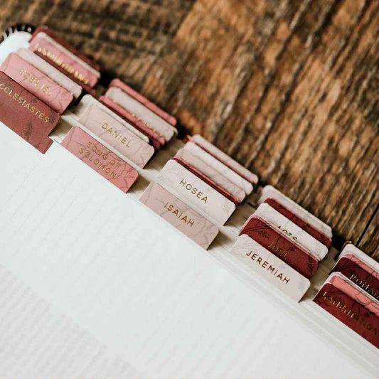 Rose Bible Tabs