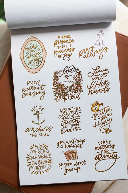 Goodness & Mercy- Faith Stickers